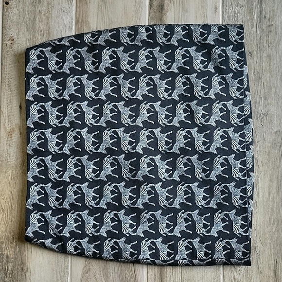 J. Crew size 4 zebra pattern pencil mini skirt - Picture 2 of 7